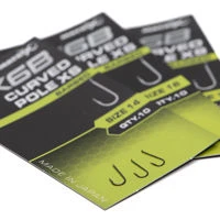 Matrix X6B Curved Pole XS Barbed Spade End Hooks